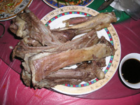 手扒羊肉